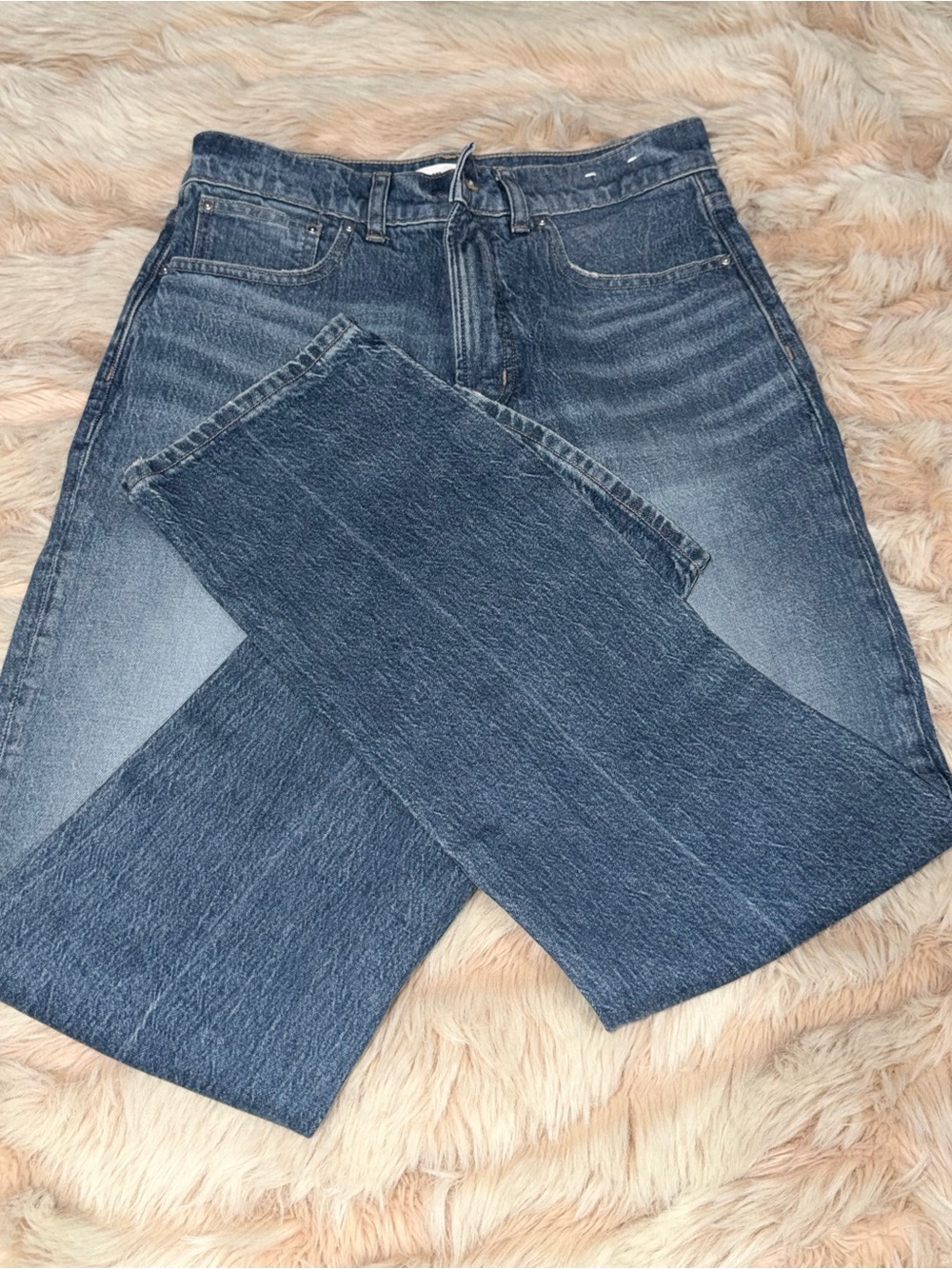 Madewell High-Rise Faded Blue Women's Jeans